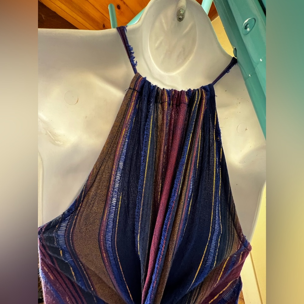 Anthropologie jumpsuit - lightweight colorful fabric Size M - Picture 8 of 8